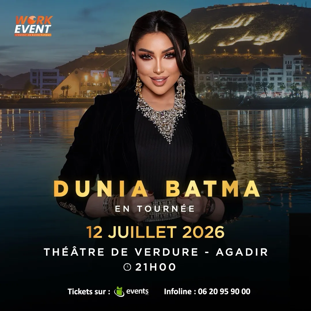 Dunia Batma en Tournée — Concert à Agadir