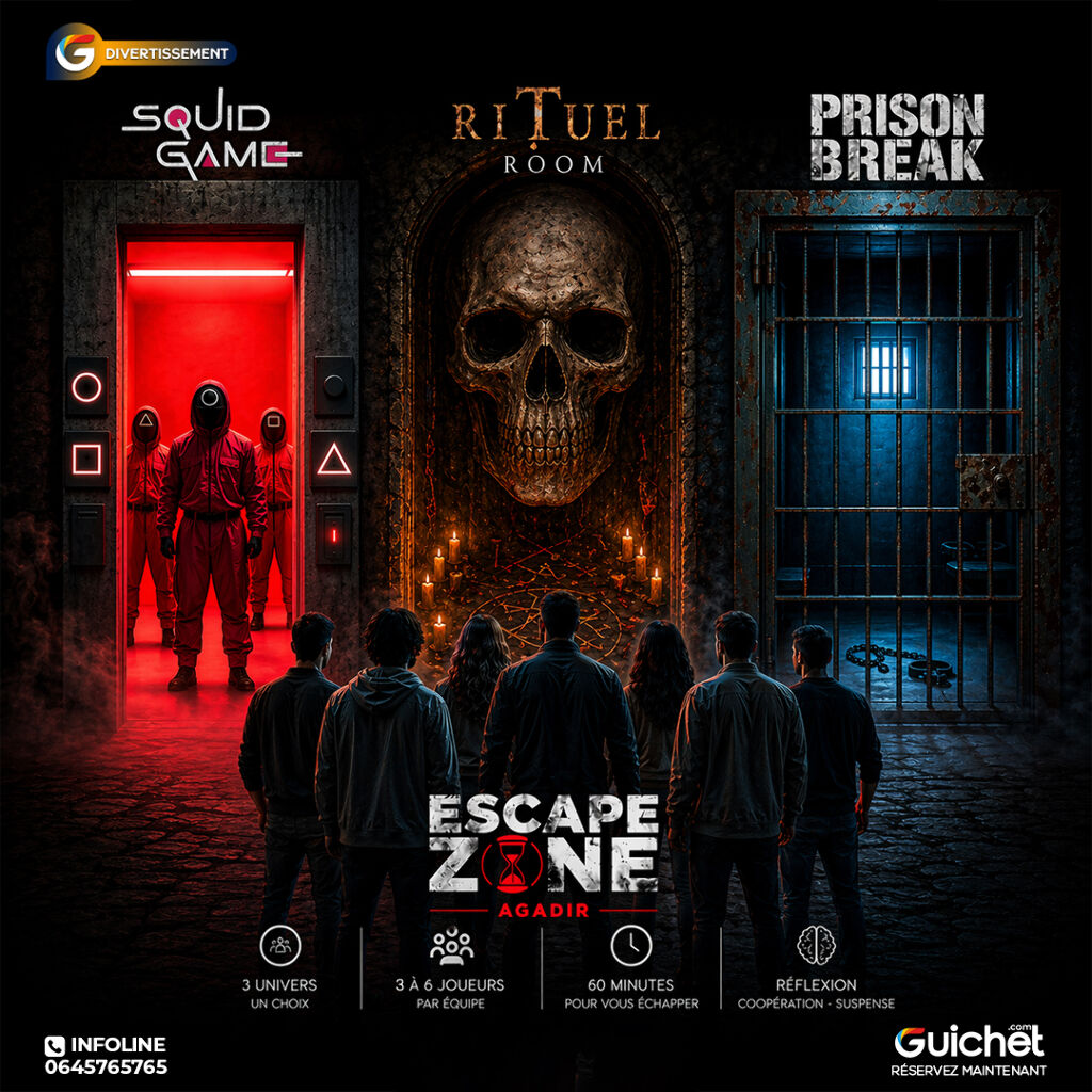 Escape Zone Agadir — Escape Game Immersif
