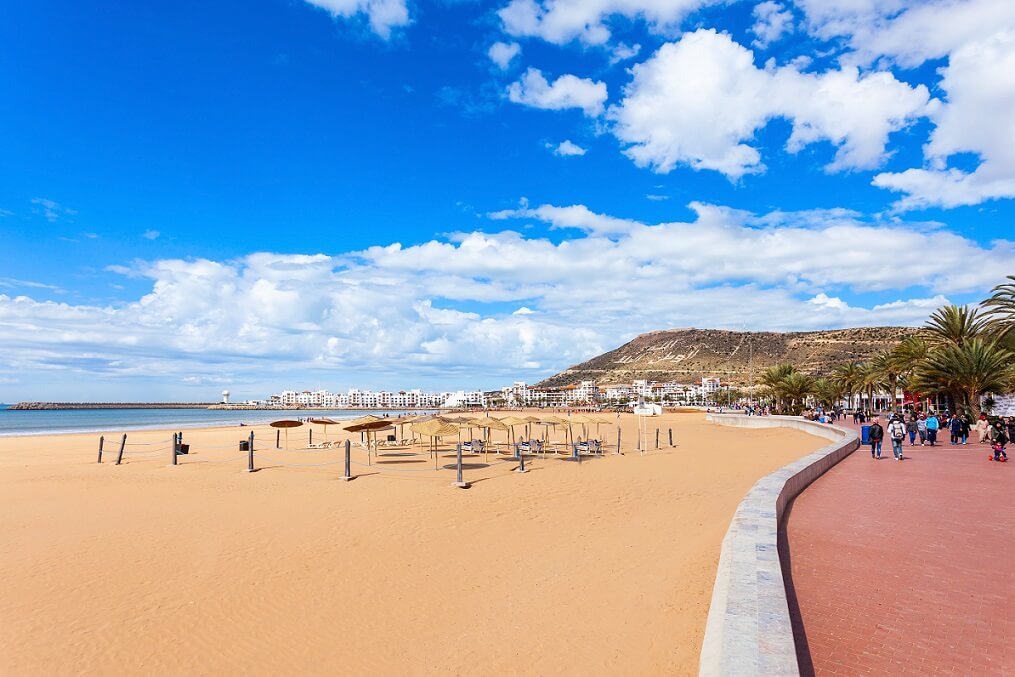 la Corniche d'Agadir